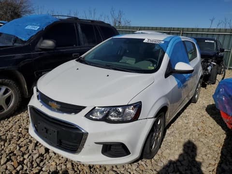 2020 Chevrolet Sonic, VIN 1G1JG6SB8L4116988. Фото 1 з 6 з аукціону Copart. Каталог авто зі США OpenDataCar.