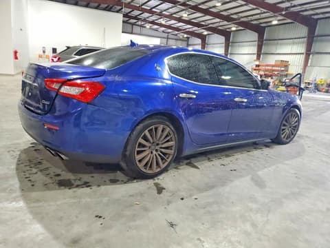 2017 Maserati Ghibli, VIN ZAM57RSL1H1224134. Фото 3 з 6 з аукціону Copart. Каталог авто зі США OpenDataCar.