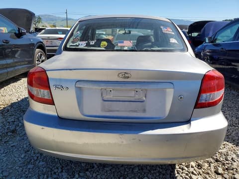 2003 Kia Rio, VIN KNADC125936228228. Фото 6 з 6 з аукціону Copart. Каталог авто зі США OpenDataCar.