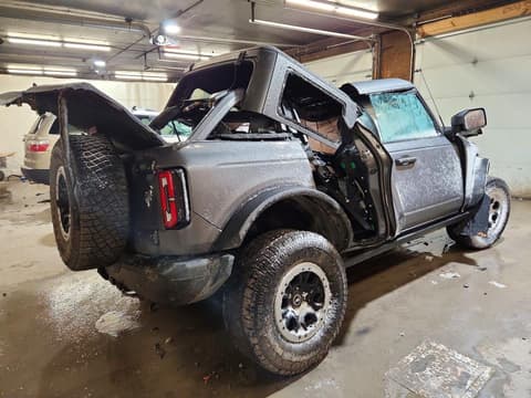 2023 Ford Bronco, VIN 1FMEE5DHXPLA94994. Фото 3 з 6 з аукціону Copart. Каталог авто зі США OpenDataCar.