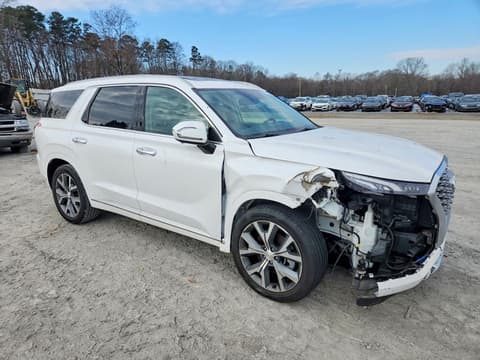 2021 Hyundai Palisade, VIN KM8R54HE7MU239507. Photo 4 of 6 from Copart auction. OpenDataCar US salvage catalog.