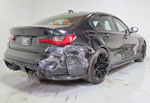 2021 Bmw M3, VIN WBS33AY01MFK86175. Фото 3 из 6 с аукциона Copart. Каталог авто из США OpenDataCar.