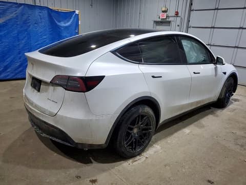 2022 Tesla Model Y, VIN 7SAYGDEE2NA011942. Фото 3 з 6 з аукціону Copart. Каталог авто зі США OpenDataCar.
