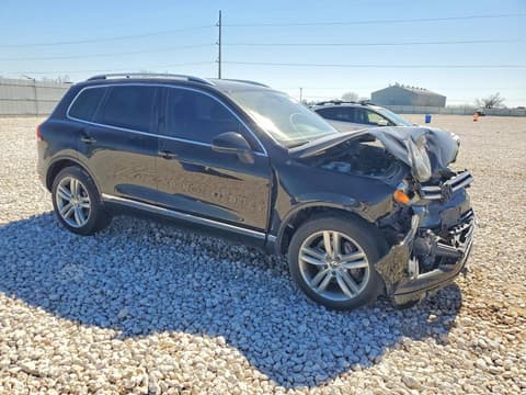 2012 Volkswagen Touareg, VIN WVGEF9BP9CD011042. Фото 4 з 6 з аукціону Copart. Каталог авто зі США OpenDataCar.