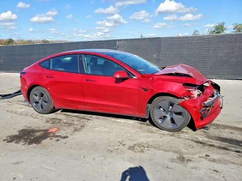 2022 Tesla Model 3, VIN 5YJ3E1EB8NF332145. Фото 4 з 6 з аукціону Copart. Каталог авто зі США OpenDataCar.