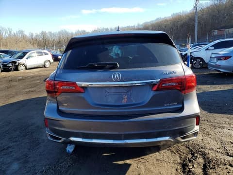 2017 Acura MDX, VIN 5J8YD4H31HL008455. Фото 6 з 6 з аукціону Copart. Каталог авто зі США OpenDataCar.