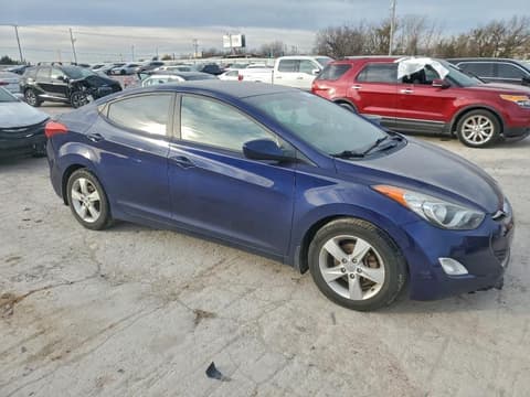 2013 Hyundai Elantra, VIN 5NPDH4AE0DH407854. Фото 4 з 6 з аукціону Copart. Каталог авто зі США OpenDataCar.