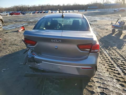 2022 Kia Rio, VIN 3KPA24AD8NE500770. Фото 6 з 6 з аукціону Copart. Каталог авто зі США OpenDataCar.