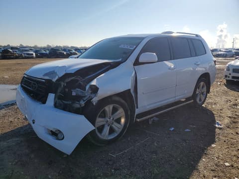 2008 Toyota Highlander, VIN JTEDS42A482025214. Фото 1 з 6 з аукціону Copart. Каталог авто зі США OpenDataCar.