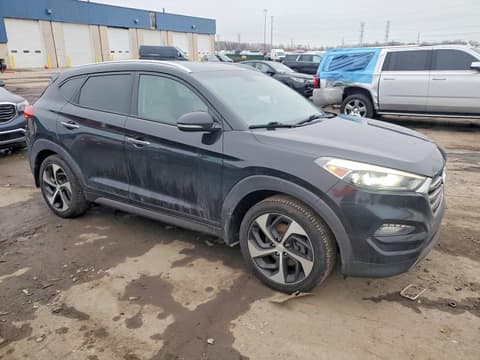 2016 Hyundai Tucson, VIN KM8J33A21GU038297. Фото 4 з 6 з аукціону Copart. Каталог авто зі США OpenDataCar.