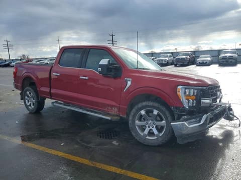 2021 Ford F-150 Lightning, VIN 1FTFW1E81MKE53888. Фото 4 з 6 з аукціону Copart. Каталог авто зі США OpenDataCar.