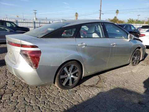 2017 Toyota Mirai, VIN JTDBVRBD3HA002538. Photo 3 of 6 from Copart auction. OpenDataCar US salvage catalog.