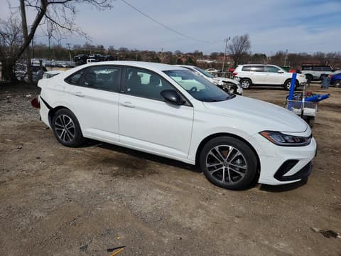 2025 Volkswagen Jetta, VIN 3VWBX7BU3SM068870. Фото 4 з 6 з аукціону Copart. Каталог авто зі США OpenDataCar.