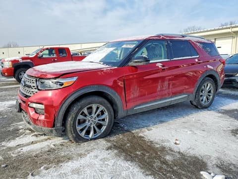 2021 Ford Explorer, VIN 1FMSK8FH6MGB72802. Фото 1 з 6 з аукціону Copart. Каталог авто зі США OpenDataCar.