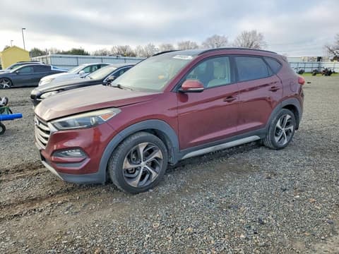 2017 Hyundai Tucson, VIN KM8J33A22HU562866. Фото 1 з 6 з аукціону Copart. Каталог авто зі США OpenDataCar.