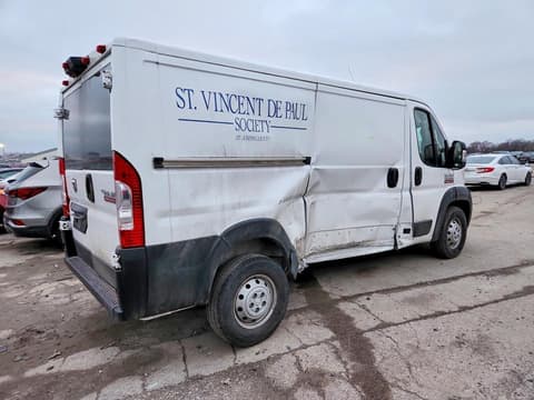 2019 Ram ProMaster 1500, VIN 3C6TRVAG1KE506871. Фото 3 з 6 з аукціону Copart. Каталог авто зі США OpenDataCar.