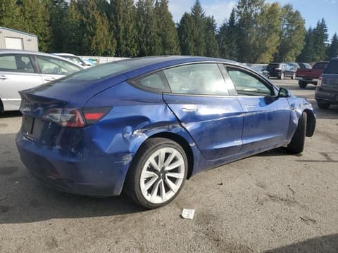 2022 Tesla Model 3, VIN 5YJ3E1EA7NF369887. Фото 3 з 6 з аукціону Copart. Каталог авто зі США OpenDataCar.