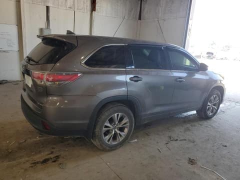 2016 Toyota Highlander, VIN 5TDBKRFHXGS270431. Фото 3 з 6 з аукціону Copart. Каталог авто зі США OpenDataCar.
