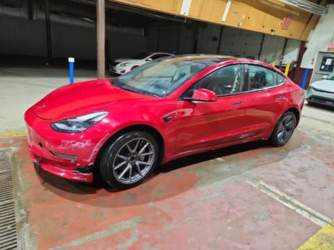 2022 Tesla Model 3, VIN 5YJ3E1EA5NF370360. Фото 1 из 6 с аукциона Copart. Каталог авто из США OpenDataCar.