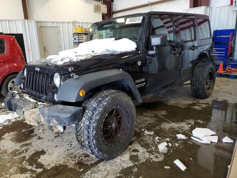 2015 Jeep Wrangler Unlimited, VIN 1C4BJWDG3FL605041. Фото 1 з 6 з аукціону Copart. Каталог авто зі США OpenDataCar.