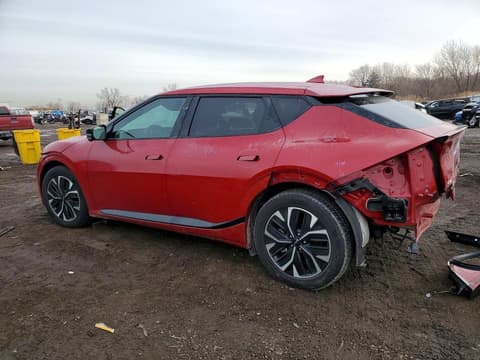 2022 Kia EV6, VIN KNDC44LA8N5042133. Photo 2 of 6 from Copart auction. OpenDataCar US salvage catalog.
