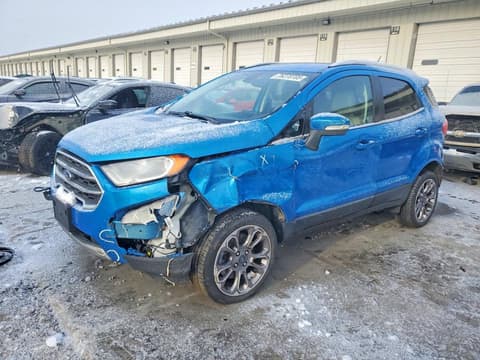 2018 Ford EcoSport, VIN MAJ6P1WL5JC190820. Фото 1 з 6 з аукціону Copart. Каталог авто зі США OpenDataCar.
