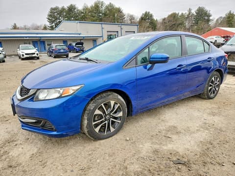 2015 Honda Civic, VIN 19XFB2F83FE255044. Фото 1 з 6 з аукціону Copart. Каталог авто зі США OpenDataCar.