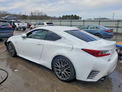 2015 Lexus RC 350, VIN JTHHE5BCXF5006150. Фото 2 из 6 с аукциона Copart. Каталог авто из США OpenDataCar.