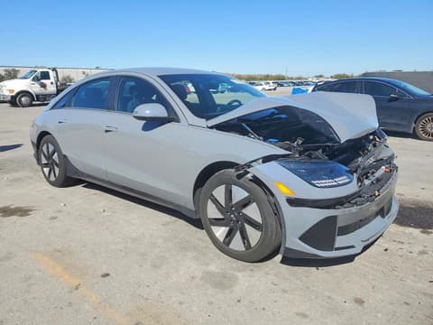 2024 Hyundai Ioniq 6, VIN KMHM24AA0RA070448. Фото 4 из 6 с аукциона Copart. Каталог авто из США OpenDataCar.