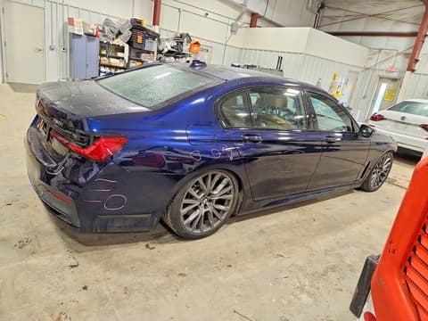 2021 Bmw 7 Series, VIN WBA7U2C05MCG39215. Фото 3 з 6 з аукціону Copart. Каталог авто зі США OpenDataCar.