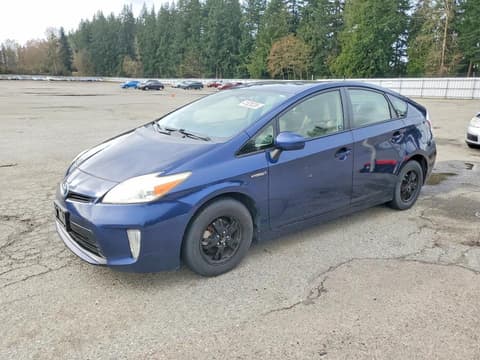 2013 Toyota Prius, VIN JTDKN3DU4D1618446. Фото 1 з 6 з аукціону Copart. Каталог авто зі США OpenDataCar.