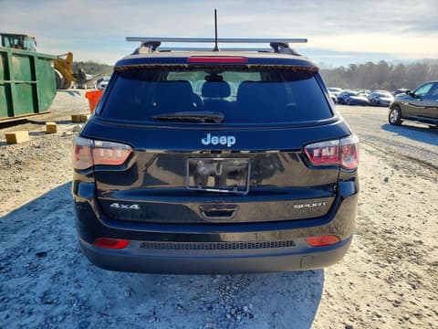 2018 Jeep Compass, VIN 3C4NJDAB7JT144806. Фото 6 з 6 з аукціону Copart. Каталог авто зі США OpenDataCar.