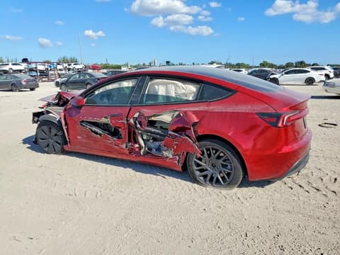 2025 Tesla Model 3, VIN 5YJ3E1EA2SF949303. Фото 2 з 6 з аукціону Copart. Каталог авто зі США OpenDataCar.