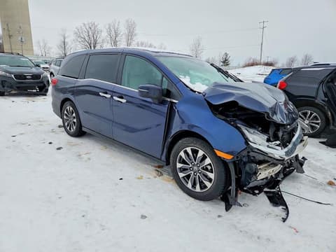 2022 Honda Odyssey, VIN 5FNRL6H75NB009675. Фото 4 з 6 з аукціону Copart. Каталог авто зі США OpenDataCar.