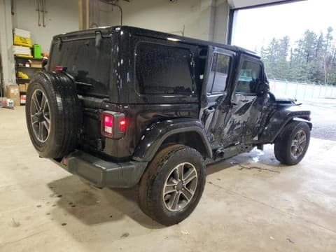 2023 Jeep Wrangler, VIN 1C4HJXEN9PW614579. Фото 3 из 6 с аукциона Copart. Каталог авто из США OpenDataCar.