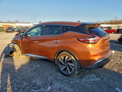 2015 Nissan Murano, VIN 5N1AZ2MH6FN250811. Фото 2 з 6 з аукціону Copart. Каталог авто зі США OpenDataCar.