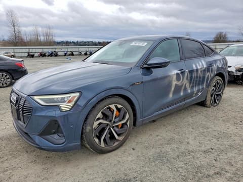 2022 Audi e-tron Sportback, VIN WA12AAGE9NB021996. Фото 1 из 6 с аукциона Copart. Каталог авто из США OpenDataCar.