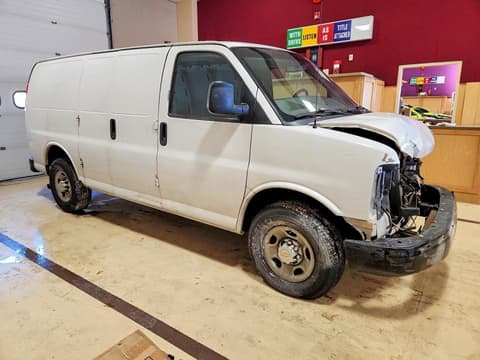 2012 Chevrolet Express 2500, VIN 1GCWGFFAXC1103398. Фото 4 з 6 з аукціону Copart. Каталог авто зі США OpenDataCar.