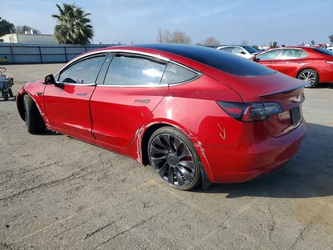 2022 Tesla Model 3, VIN 5YJ3E1EC4NF196993. Фото 2 из 6 с аукциона Copart. Каталог авто из США OpenDataCar.