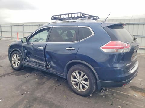 2015 Nissan Rogue, VIN KNMAT2MT8FP536352. Фото 2 з 6 з аукціону Copart. Каталог авто зі США OpenDataCar.