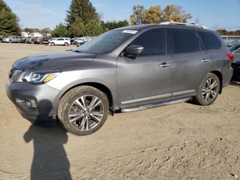 2018 Nissan Pathfinder, VIN 5N1DR2MM1JC649611. Фото 1 з 6 з аукціону Copart. Каталог авто зі США OpenDataCar.