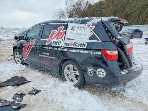 2011 Honda Odyssey, VIN 5FNRL5H99BB506199. Фото 2 з 6 з аукціону Copart. Каталог авто зі США OpenDataCar.