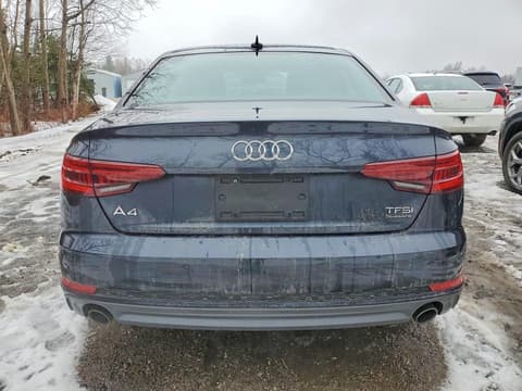2018 Audi A4, VIN WAUANAF42JN013291. Фото 6 из 6 с аукциона Copart. Каталог авто из США OpenDataCar.