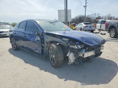 2021 Hyundai Sonata, VIN 5NPEJ4J24MH066604. Фото 4 з 6 з аукціону Copart. Каталог авто зі США OpenDataCar.