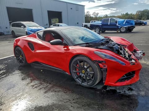 2025 Lotus Emira, VIN SCCLEJAX8SHB10932. Photo 4 of 6 from Copart auction. OpenDataCar US salvage catalog.