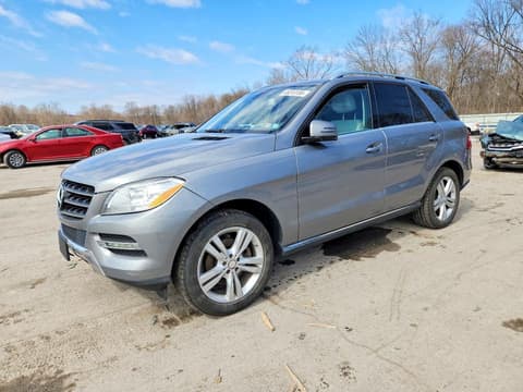2014 Mercedes-benz ML-Class, VIN 4JGDA5HB6EA435555. Фото 1 з 6 з аукціону Copart. Каталог авто зі США OpenDataCar.