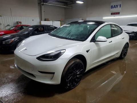 2023 Tesla Model 3, VIN 5YJ3E1ECXPF667791. Фото 1 з 6 з аукціону Copart. Каталог авто зі США OpenDataCar.