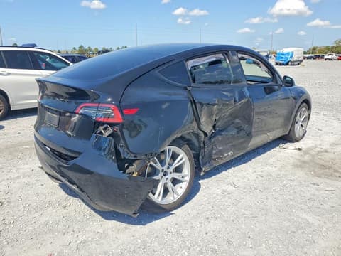 2022 Tesla Model Y, VIN 7SAYGDEE1NF434093. Фото 3 з 6 з аукціону Copart. Каталог авто зі США OpenDataCar.