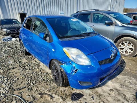 2011 Toyota Yaris, VIN JTDKT4K30B5331925. Фото 4 з 6 з аукціону Copart. Каталог авто зі США OpenDataCar.