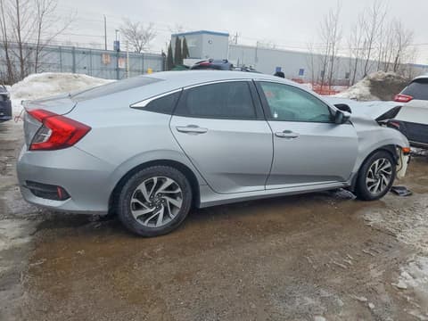 2018 Honda Civic, VIN 2HGFC2F64JH037396. Фото 3 з 6 з аукціону Copart. Каталог авто зі США OpenDataCar.